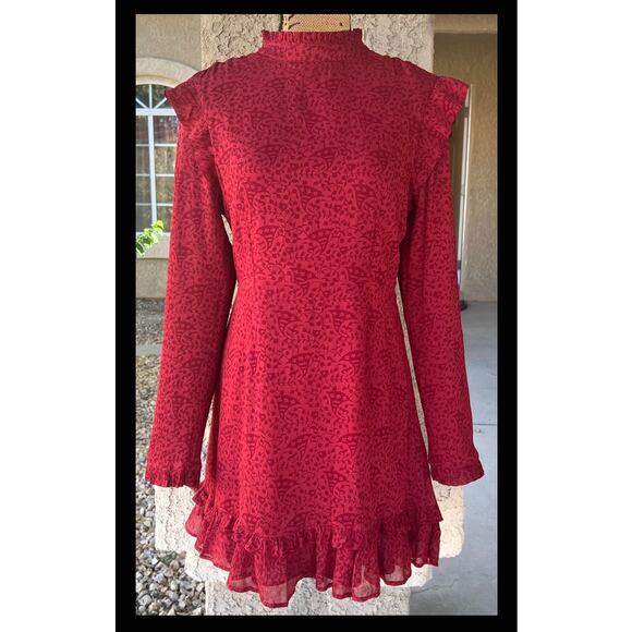 Cleobella Dixie Mini Dress In Kerala Block Print Size: L NWT - Picture 2 of 8